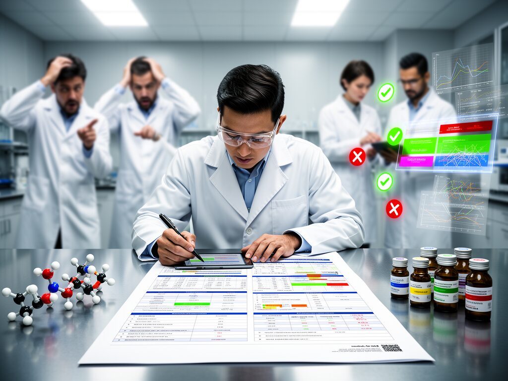How to Read a Peptide COA And Why Most Fail