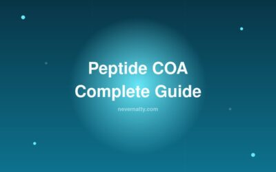 The Complete Guide to Peptide Certificates of Analysis