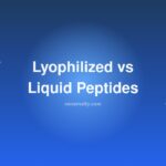 Lyophilized vs Liquid Peptides: What Actually Matters - lyophilized hero
