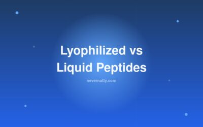 Lyophilized vs Liquid Peptides: What Actually Matters