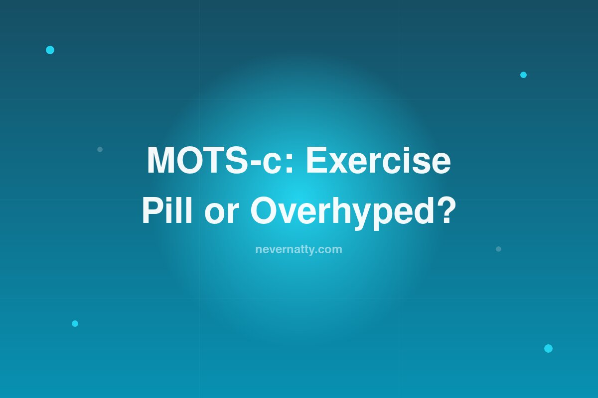 MOTS-c: Miracle Exercise Pill or Overhyped? - mots c hero